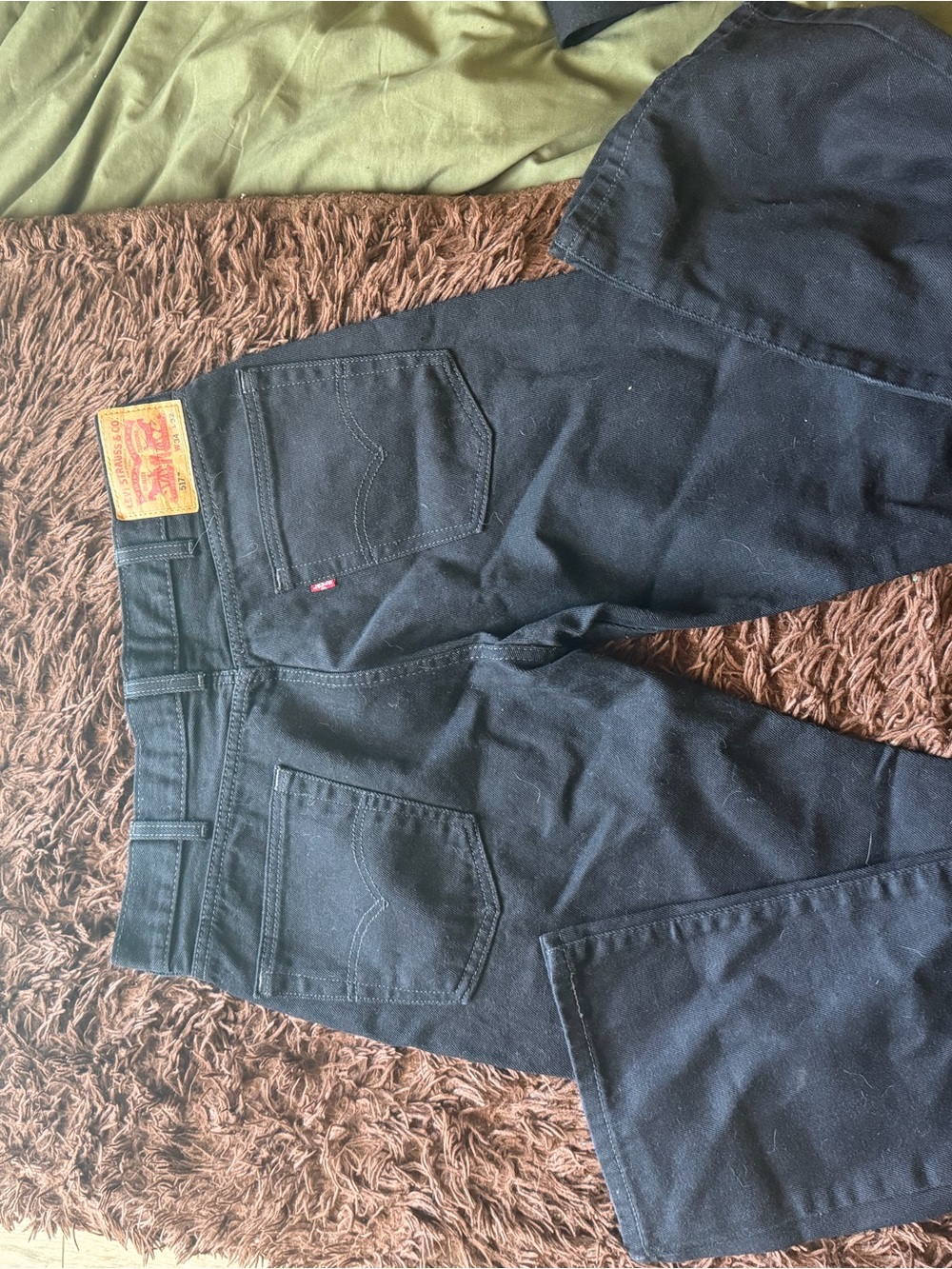 Levi's Black Bootcut Jeans